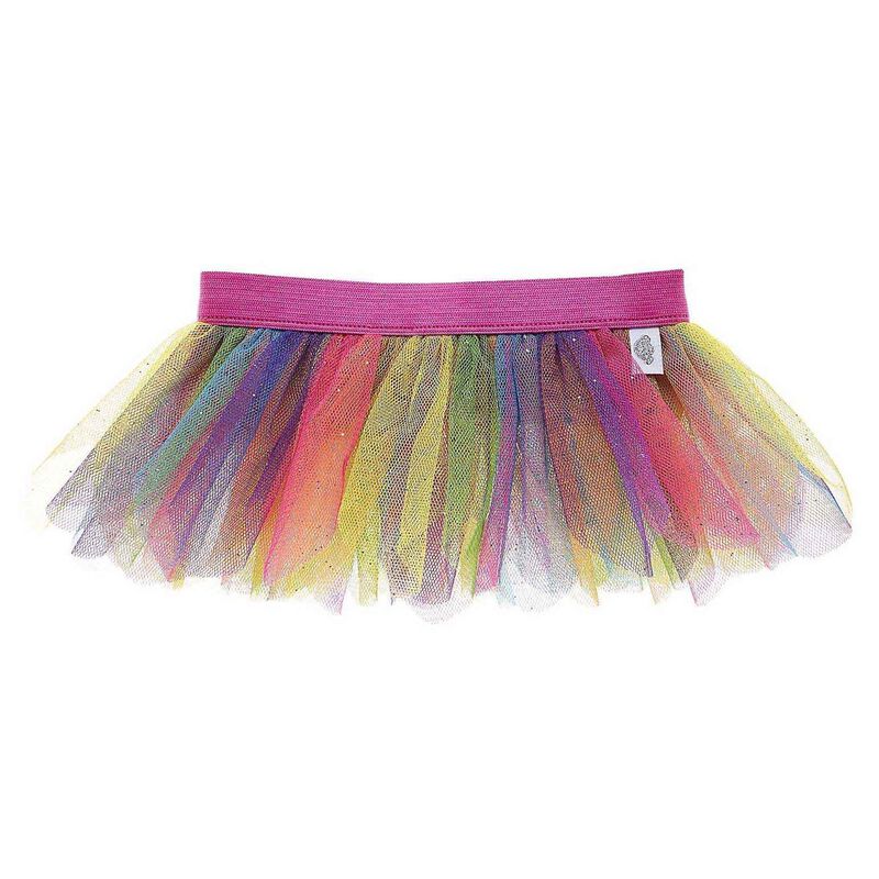 Build A Bear Bottom - Rainbow Tutu image number 0