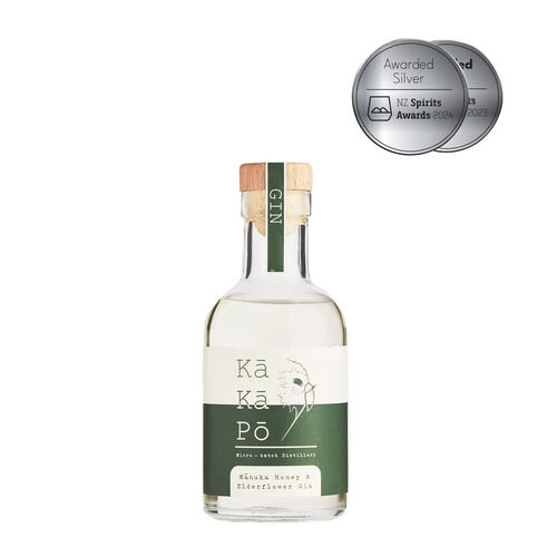 Kakapo Distillery Manuka Honey And Elderflower Gin 200ml