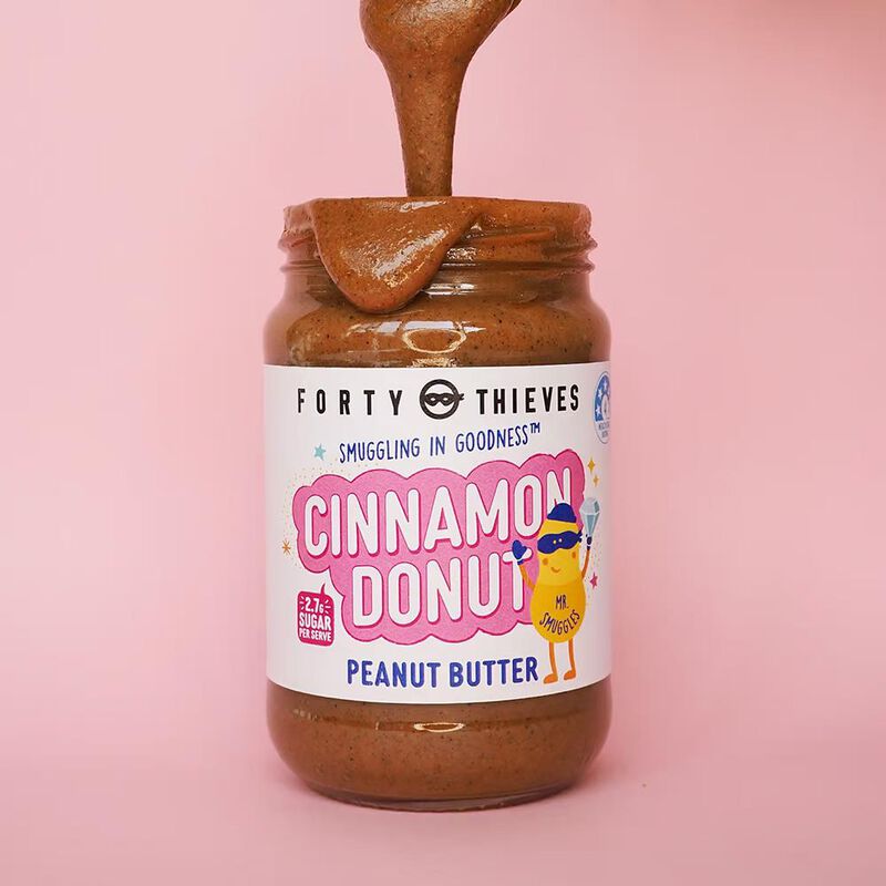 Forty Thieves Chocolate Fudge Peanut Butter 290g image number 1