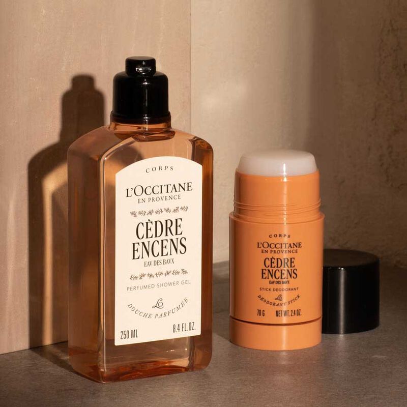 L'Occitane C&egrave;dre Encens Perfumed Shower Gel 250ml image number 3