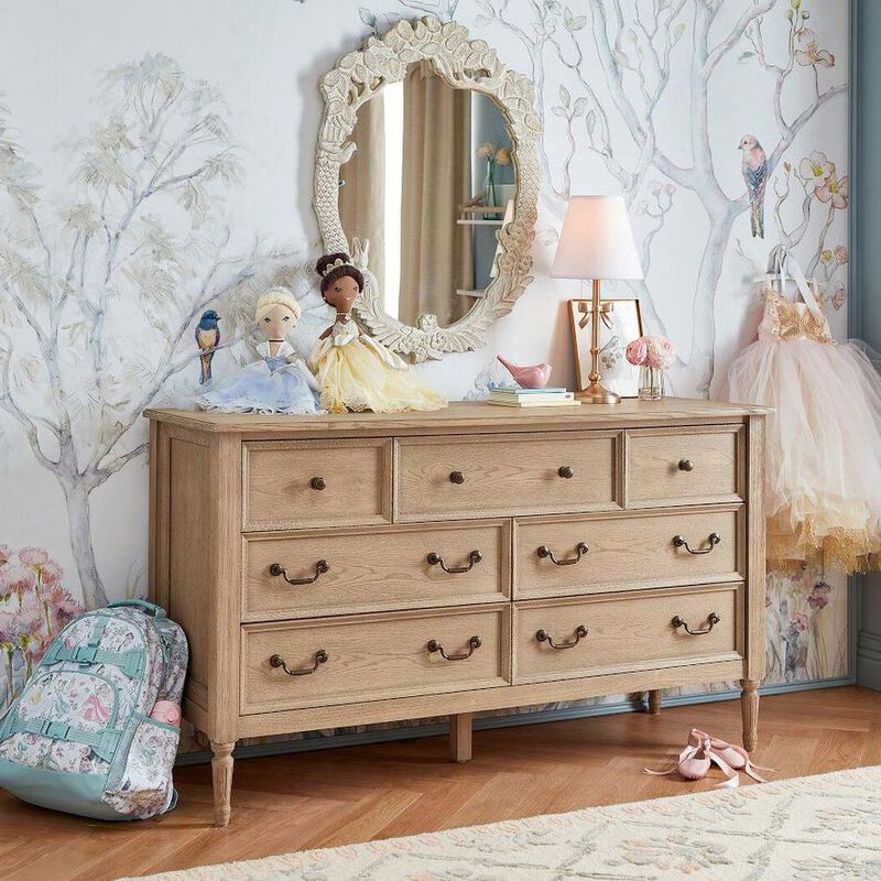 Pottery Barn Kids Enchanted Carved Mirror image number 3