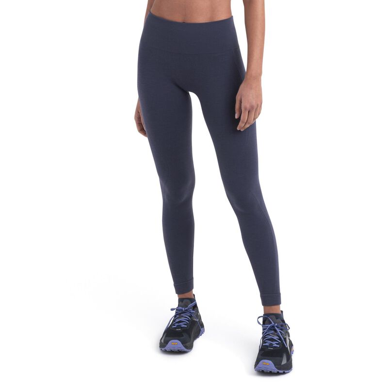 Icebreaker Womens Merino Seamless Active 25in Tights image number 6
