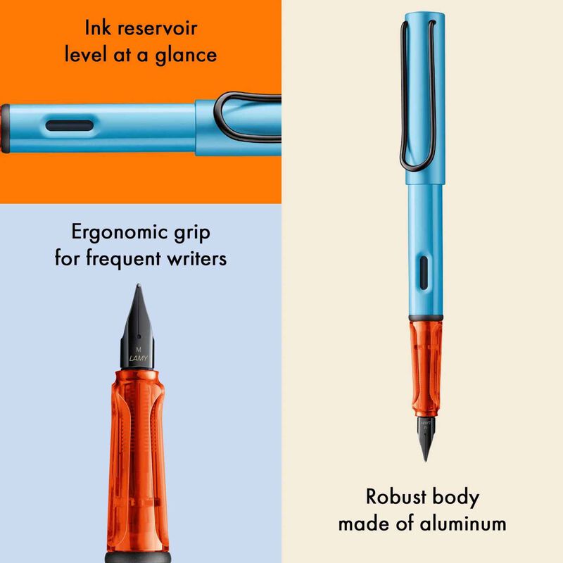 LAMY AL-Star Le Fountain Pen Medium - Denim 0A5 image number 3