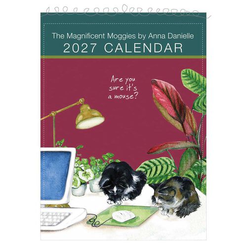 Little Dog Laughed Magnificant Moggies Calendar 2027