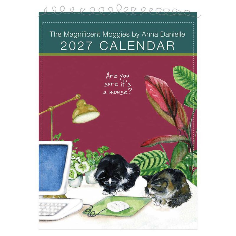 Little Dog Laughed Magnificant Moggies Calendar 2027 image number 0