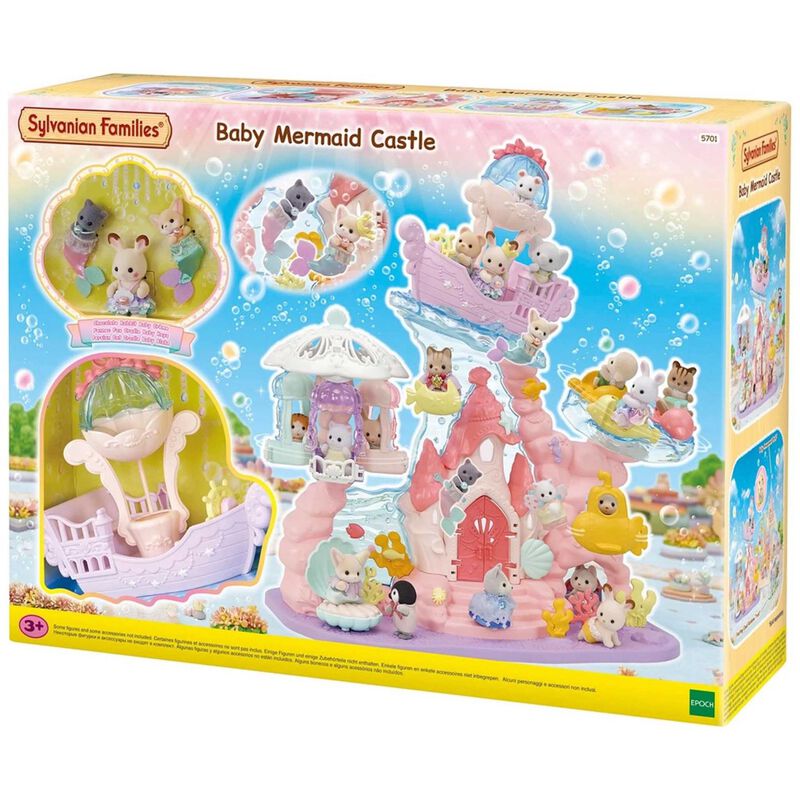 Sylvanian Families Baby Mermaid Castle image number 0