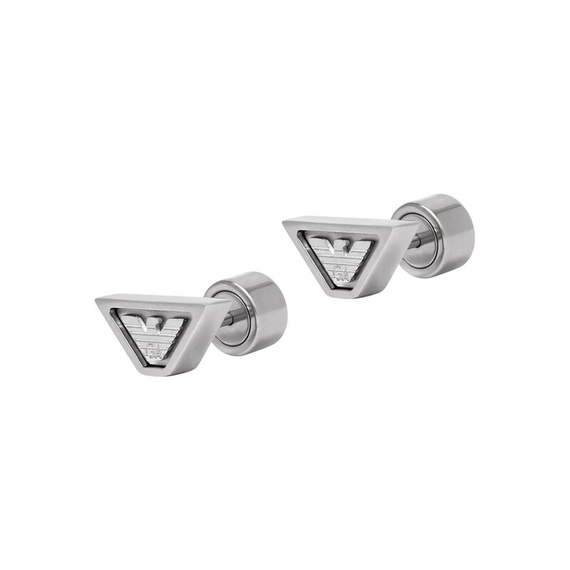 Emporio Armani Stainless Steel Stud Earrings image number 1