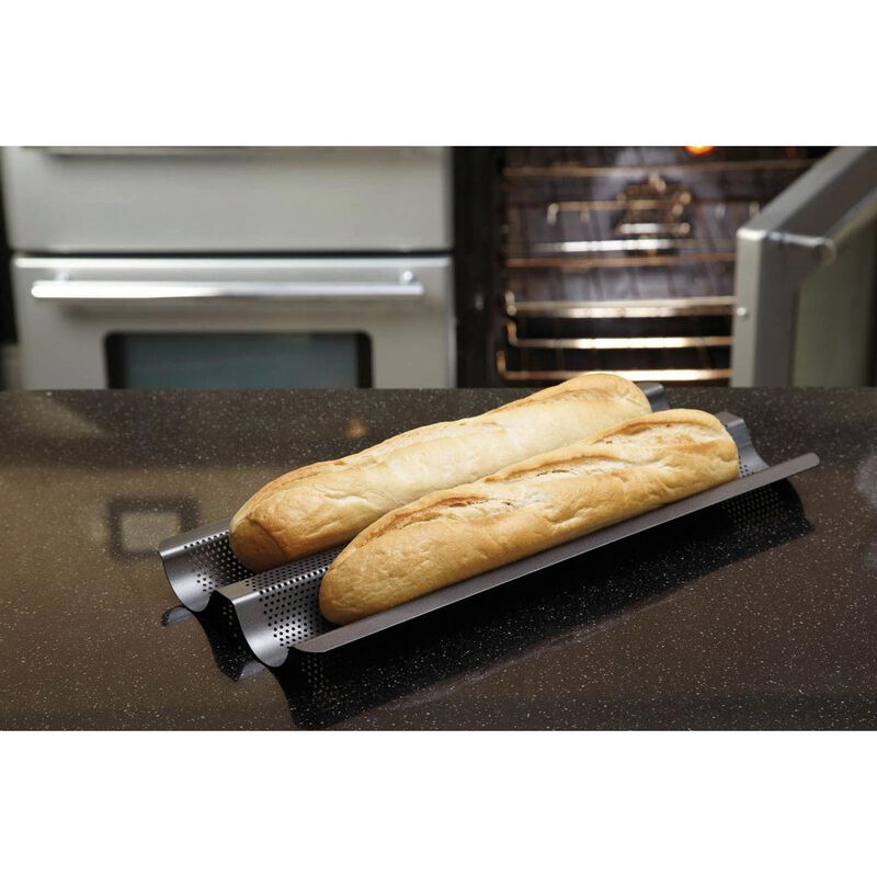 MasterCraft Crusty Bake Baguette Tray 39x16x2.5cm image number 2