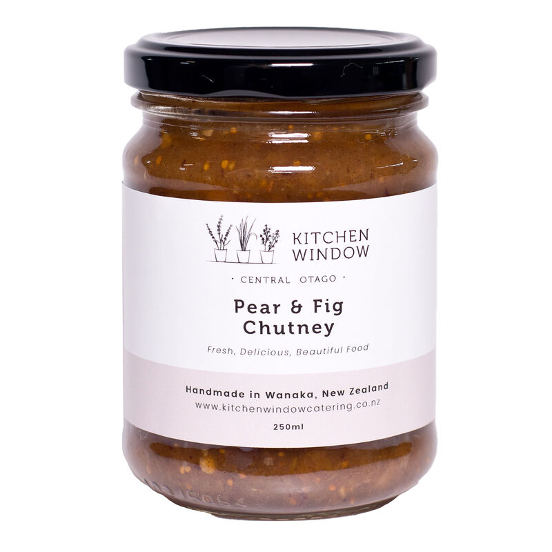 Kitchen Window Pear & Fig Chutney 250ml image number 0