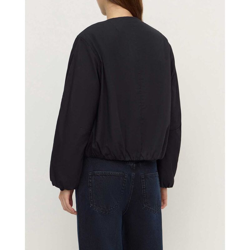 Assembly Label Zoie Padded Bomber Jacket Navy image number 1