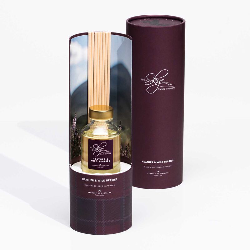 Isle of Skye Heather & Wild Berries Reed Diffuser 100ml image number 1