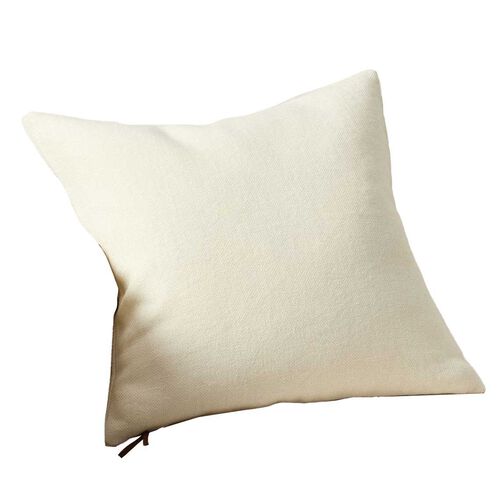 Pottery Barn Everyday Linen Cushion Cover 50cm Ivory