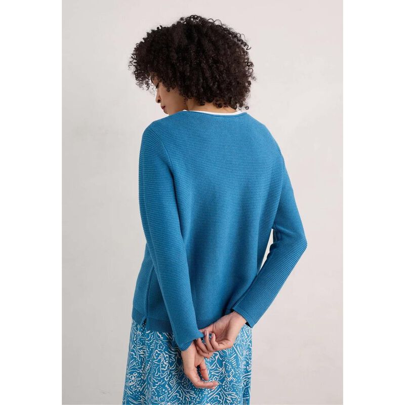 Seasalt Cornwall Makers Jumper Sailboats image number 1