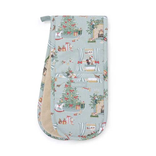 Sophie Allport Cosy Christmas Double Oven Glove