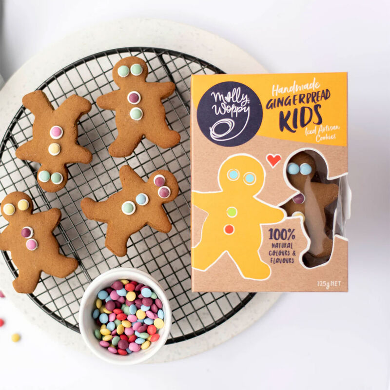 Molly Woppy Artisan Cookies Gingerbread Kids 125g image number 1