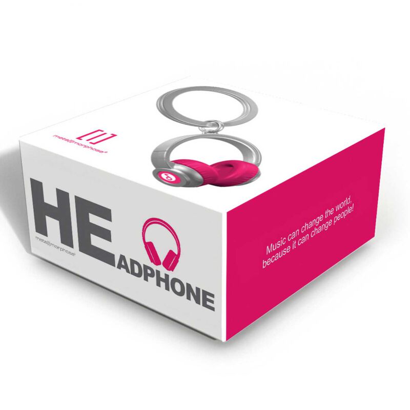 Metalmorphose Headphone Keychain image number 1