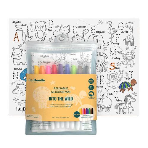 Hey Doodle Into The Wild Playmat Large