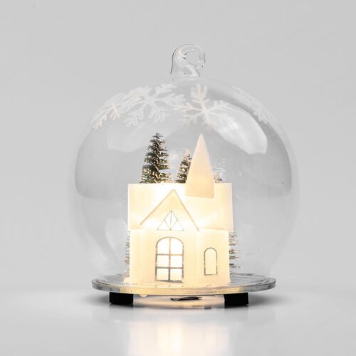 Stellar Haus Church Twinkle Globe 10cm