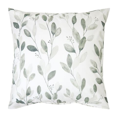 Wallace Cotton Evergreen European Pillowcase