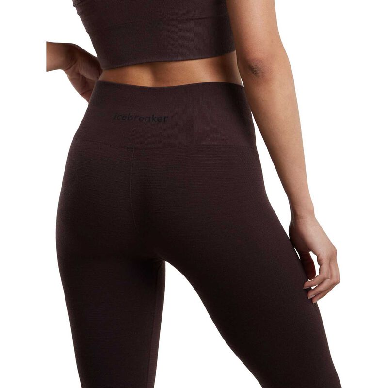 Icebreaker Womens Merino Seamless Active 25in Tights image number 16