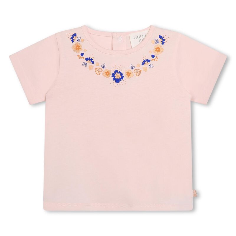 Carrement Beau Organic Farming Neck Detail T-Shirt 6 - 18M image number 0