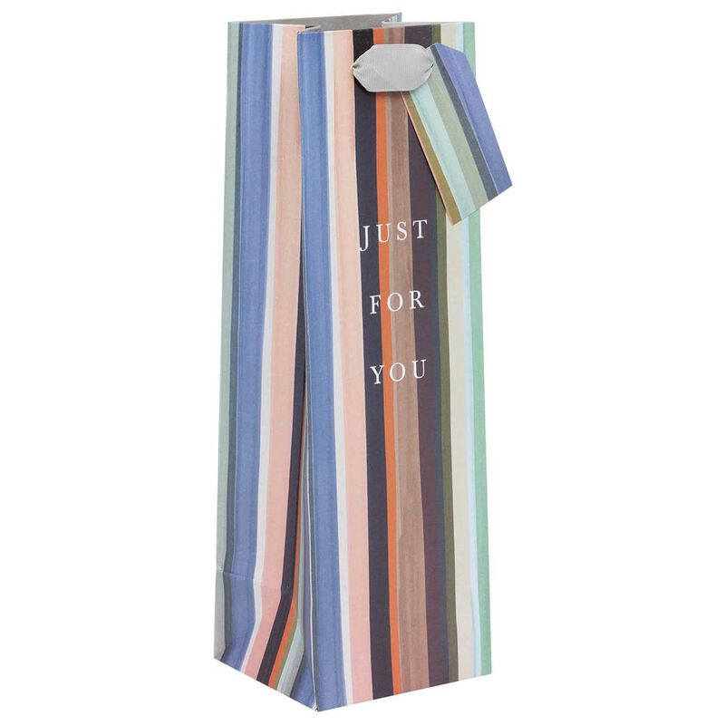 Image Gallery Brush Strokes Bottle Gift Bag image number 0