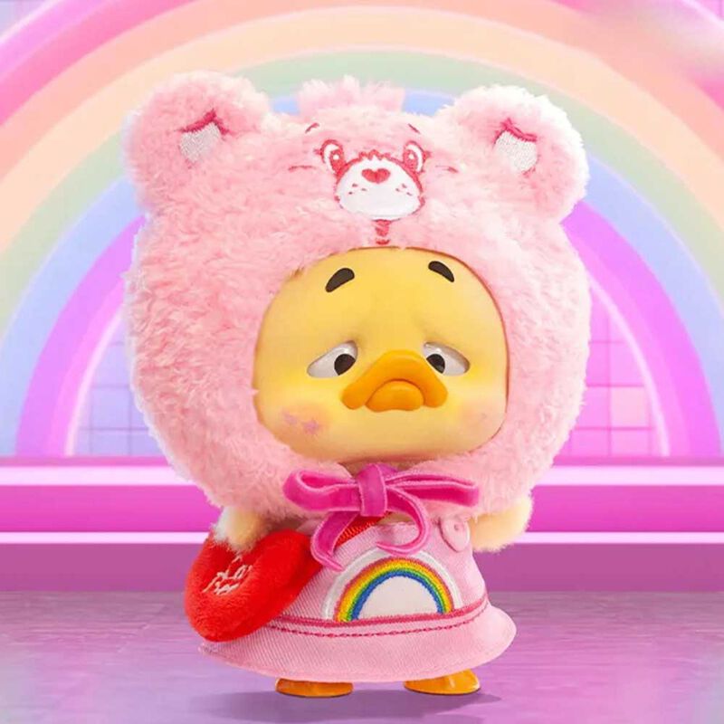 UPSETDUCK X Care Bears Neon Sweetheart Duck Plush - Blind Box Series image number 2