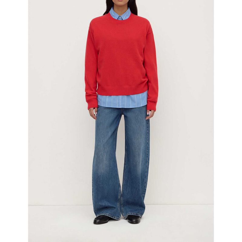 Assembly Label Carter Brushed Wool Sweater Flame image number 3