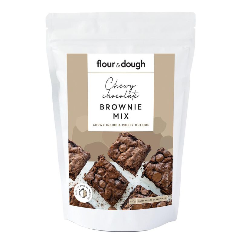 Flour & Dough Chewy Chocolate Brownie Mix 660g image number 0