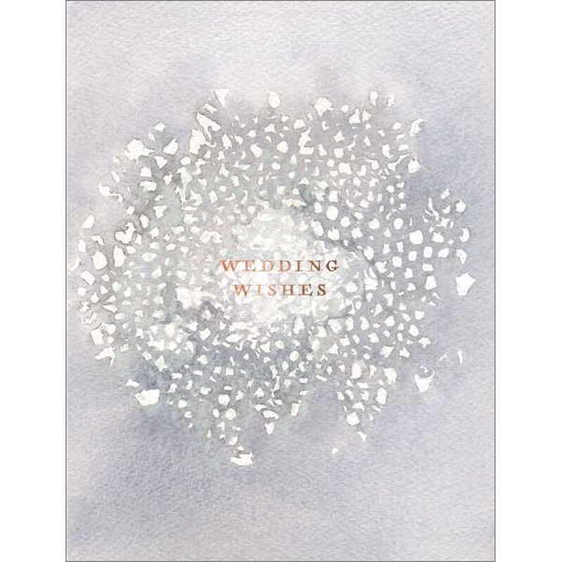 Vevoke Foil Card Wedding Wishes image number 0