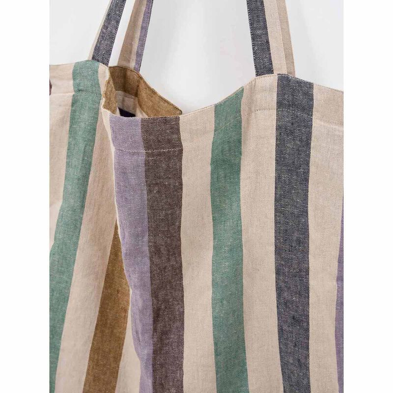 Città Marra Striped Market Bag image number 1