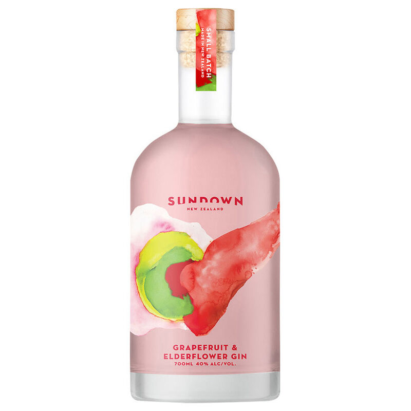 Sundown Grapefruit & Elderflower Gin 700ml image number 0