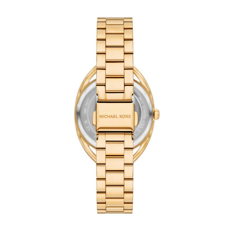 Michael Kors Leia Three-Hand Gold-Tone Stainless Steel Watch image number 1