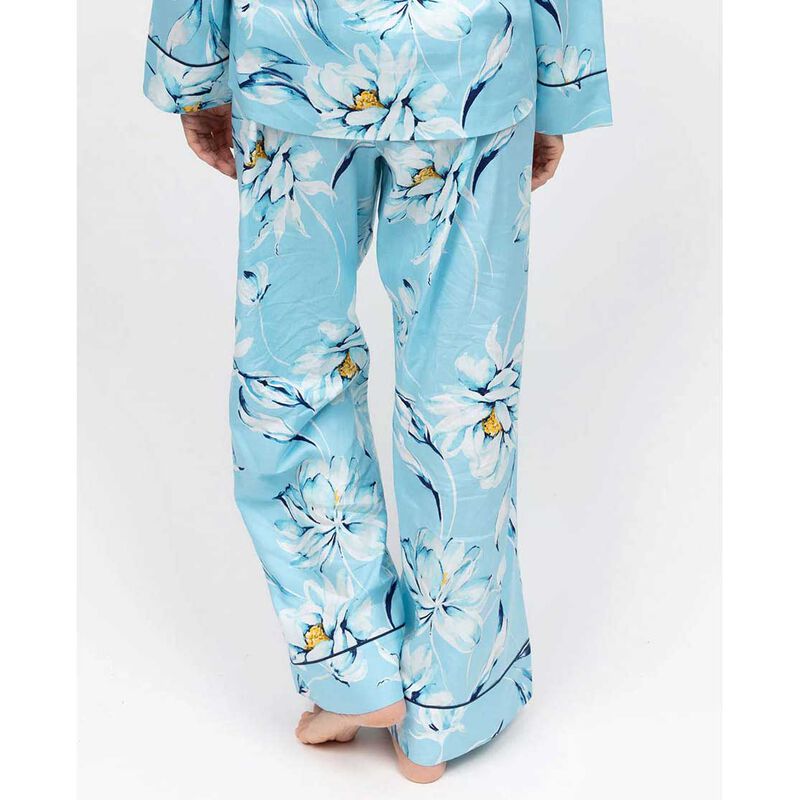 Cyberjammies Madelyn Floral Print Wide Leg Pyjama Bottoms image number 1