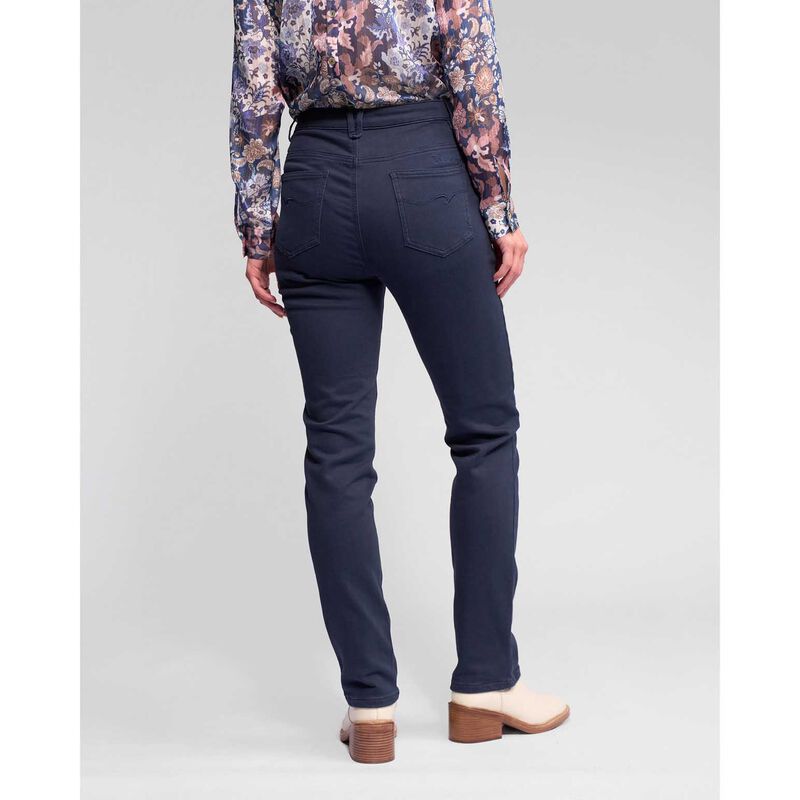 Vassalli Slim Leg Full Length Knit Jean image number 1