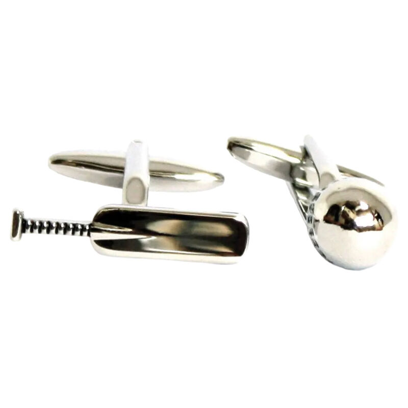 gdesign Cufflinks Cricket Bat image number 0