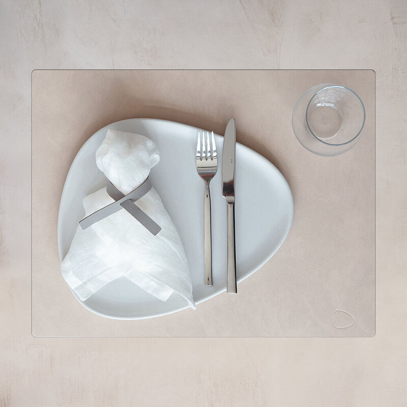 LIND DNA Tablemat Square Nupo - Sand image number 1