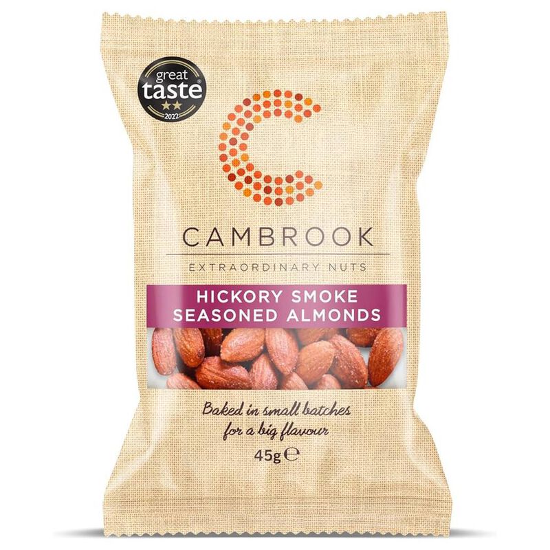 Cambrook Hickory Smoke Seasoned Almonds 45g image number 0