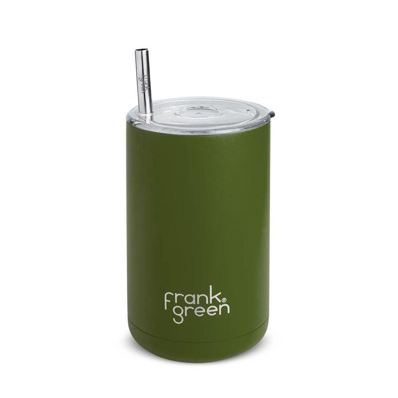 frank green Iced Coffee Cup with Straw image number 0