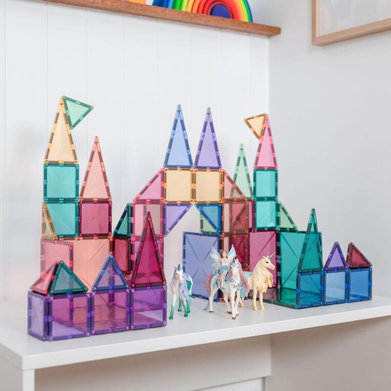 Connetix Tiles Pastel Starter Pack 64 Pc image number 2