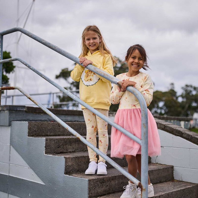 Kissed By Radicool Bunnies & Butterflies Legging image number 3