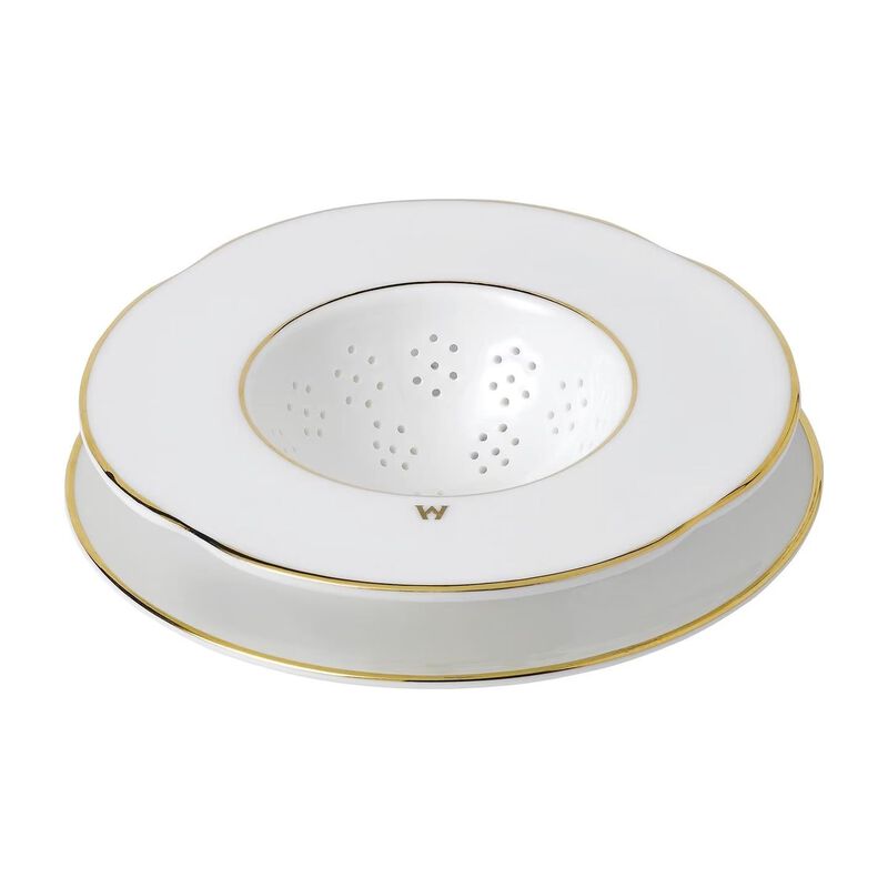 Wedgwood Tea Strainer & Tray image number 0