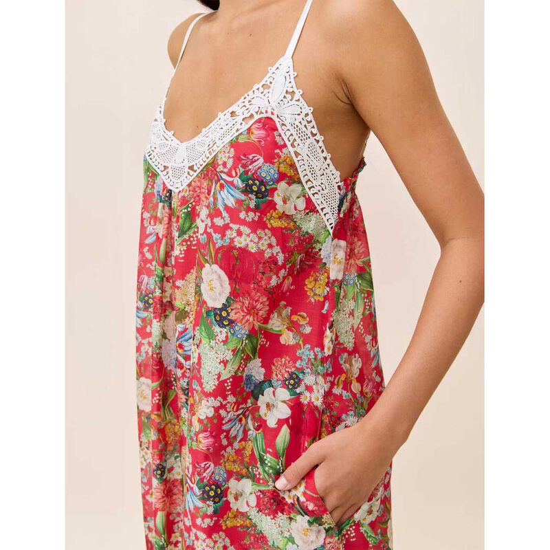 Papinelle Holly Lace Front Maxi Nightie image number 2