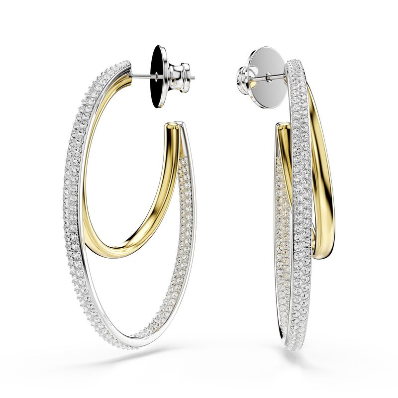 Swarovski Hyperbola Hoop Earrings image number 0