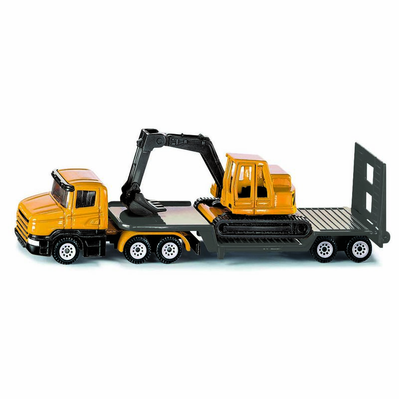 Siku Low Loader with Excavator image number 0
