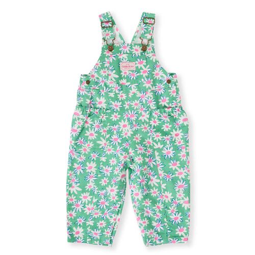 Goldie + Ace Daisy Patch Austin Pocket Overalls 3-5Y