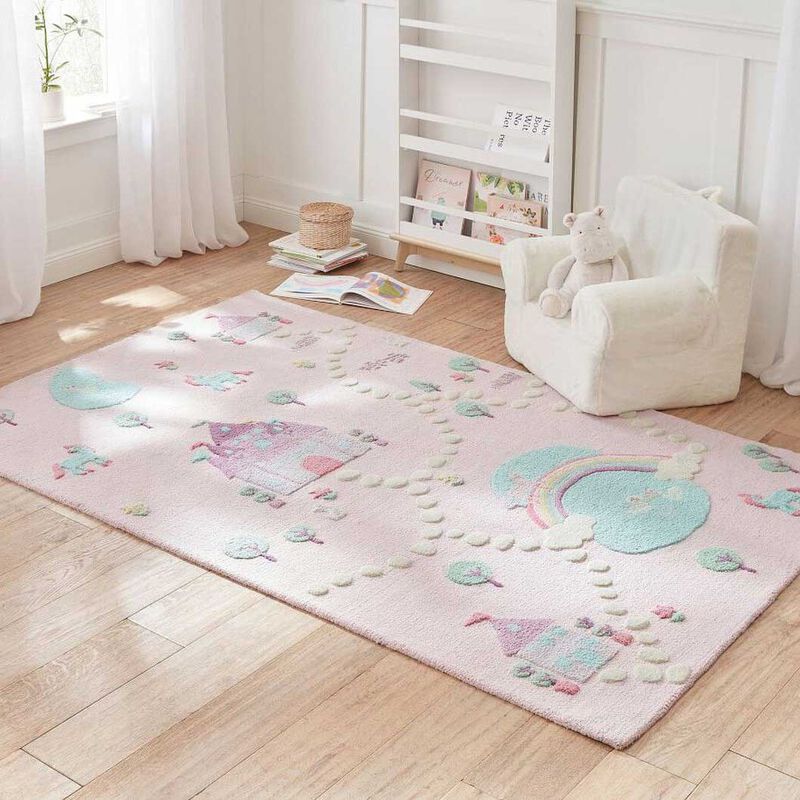 Pottery Barn Kids 3D Activity Play Rug image number 3