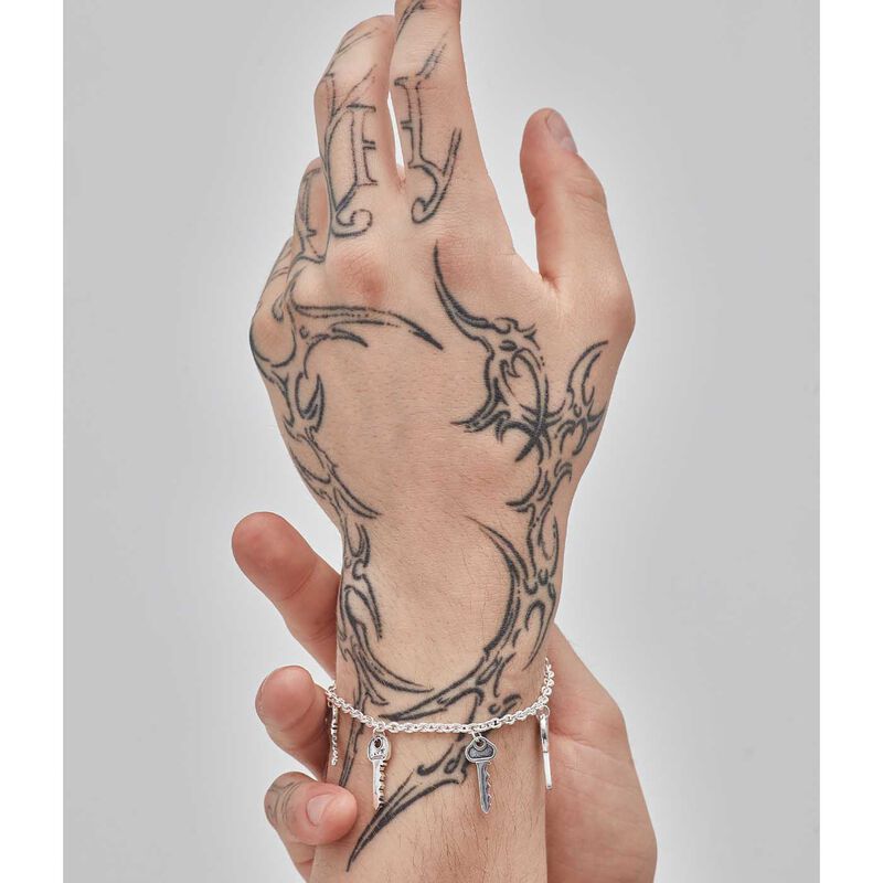 Stolen Girlfriends Club Mini Key Charm Bracelet image number 3