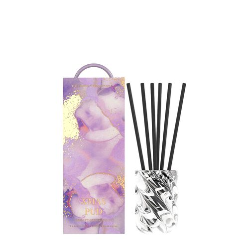 The Aromatherapy Co Festive Favours Le Aroma Sticks & Holder - Xmas Pud