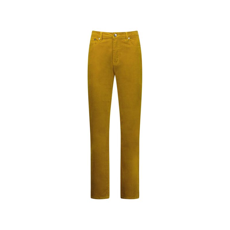 Vassalli Straight Leg Full Length Pinwale Cord Pant With Fly image number 8